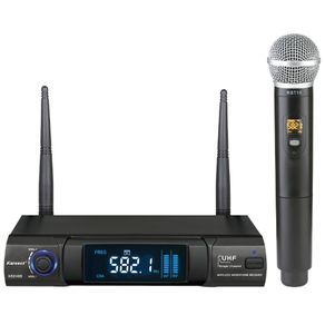 Microfone Sem Fio Single De Mao UHF KS-248SM - Karsect